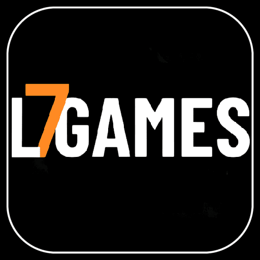 Imagem promocional da L7GAMES mostrando a plataforma e suas vantagens